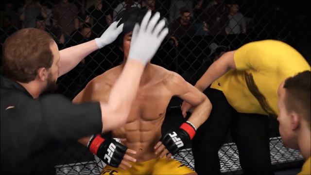 BRUCE LEE VS ROSS PEARSON | UFC 3 BRUTAL FIGHT | UFC 3 | UFC 3 2021 | EA SPORTS UFC 3 смотреть онлайн