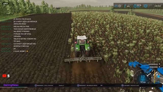 Multi player Stream s fanoušky - mapa No Mans Land Farming simulator 22 CZ/SK смотреть онлайн