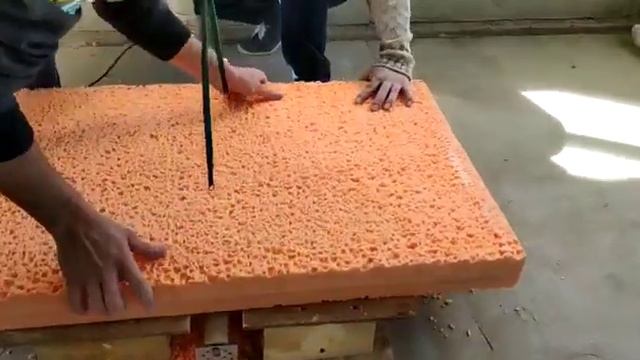 Как зашкурить ЭППС не ножовкой, а при помощи специального устройства смотреть онлайн