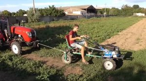 Как обкатать мотоблок!