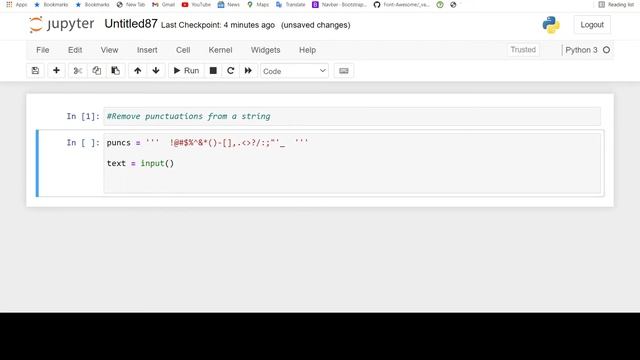 Interview Questions: Remove Punctuation from a string ( Program ) смотреть онлайн