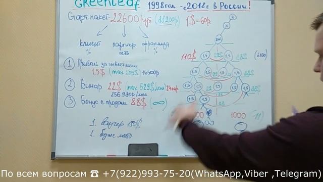 Самый понятный маркетинг план компании GREENLEAF, для Новичков и не только смотреть онлайн