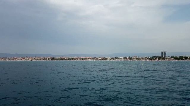 Из Салоу в Камбрилс по морю. 25.07.2022. Ferry Salou - Cambrils. смотреть онлайн