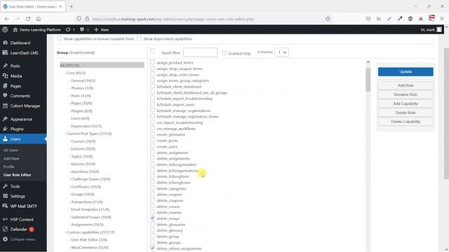 How to allow different WordPress roles to use the features of Cohort Manager смотреть онлайн