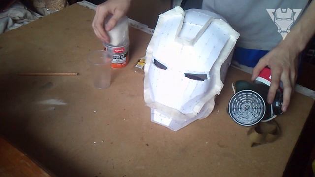 Как сделать шлем железного человека. Часть 2