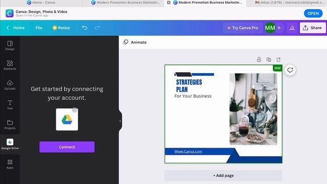 How to import data from google drive to your design on Canva short смотреть онлайн