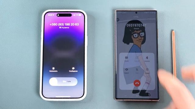 iPhone 14 Pro Max vs Samsung Note 20 Ultra Incoming Call & Outgoing Call + Case смотреть онлайн