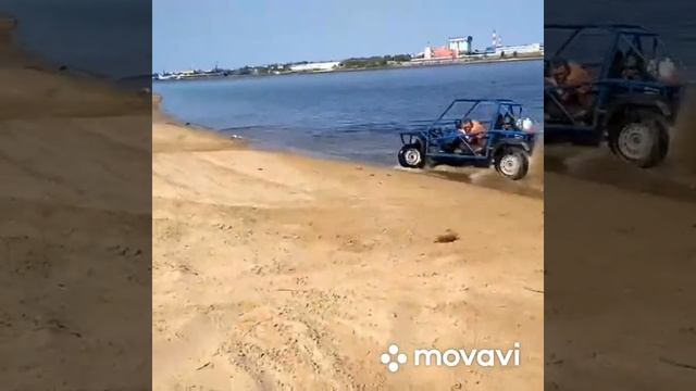 Багги из подручных материалов и гнилой ВАЗ 2108 смотреть онлайн