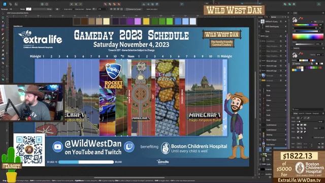 360 Reference Videos and YT Test Stream | Java Minecraft | FamilyFriendly | !extralife Charit смотреть онлайн