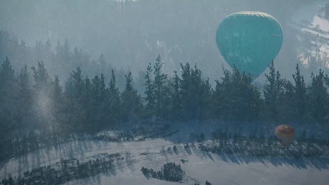 Перелёт на аэростатах Кага Абзелилово - Wide 4K смотреть онлайн