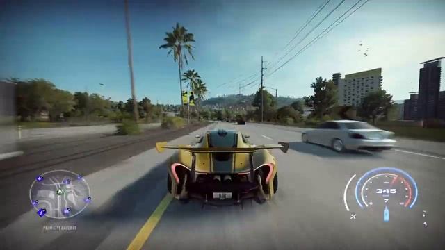 NFS Heat - McLaren P1 GTR vs McLaren F1 смотреть онлайн