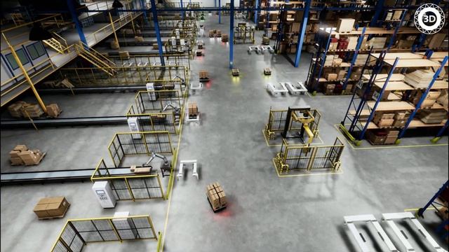 Robotec ROSCon 2023 promo - robotics simulation with Open 3D Engine (O3DE) смотреть онлайн