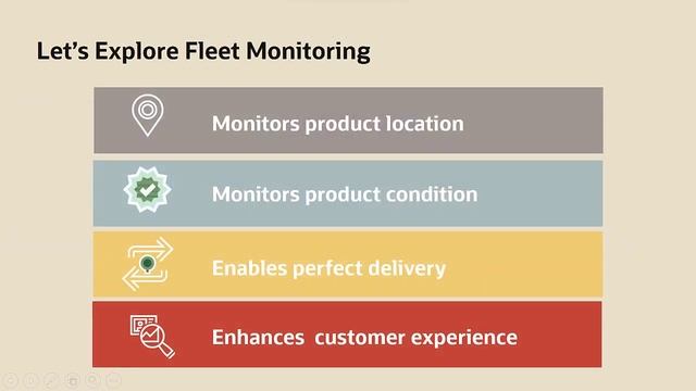 Oracle Fusion Cloud IoT Intelligent Applications | Use Fleet Monitoring to Monitor Cargo Conditions смотреть онлайн