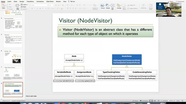 CS3560 Object-Oriented Design and Programming - Visitor Pattern смотреть онлайн