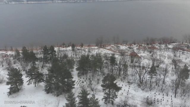 Прогулка от Поляны Барбошина до озеро Грязное / река Волга / ноябрь 2022 / город Самара / Russia смотреть онлайн