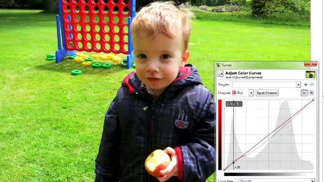 Gimp Cute Baby Tutorials 05b: Curves Part 2 смотреть онлайн