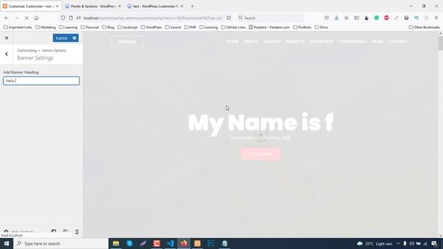 Class 4 | WordPress Theme Development with Kirki Cutomizer Framework смотреть онлайн