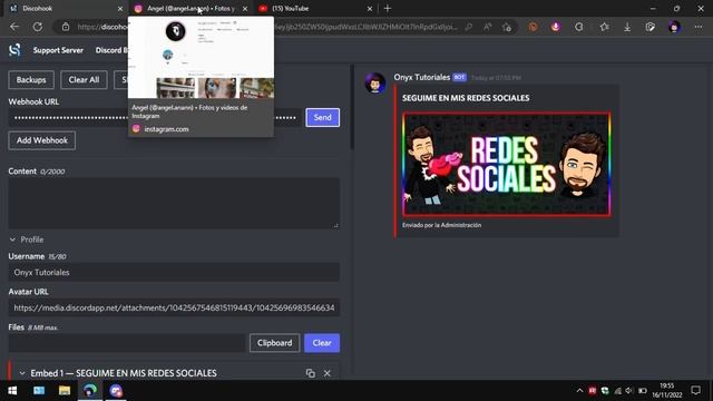 Cómo Crear Un EMBED + BOTONES Para Redes Sociales | Discord 2022 смотреть онлайн