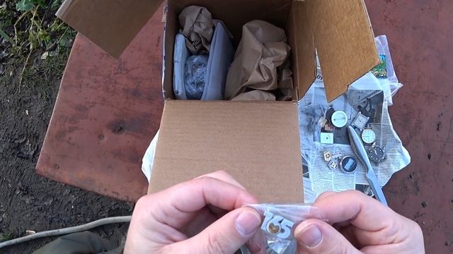 Барахолка . Посылка от подписчика , распаковка . Купил часы ссср и Tissot смотреть онлайн