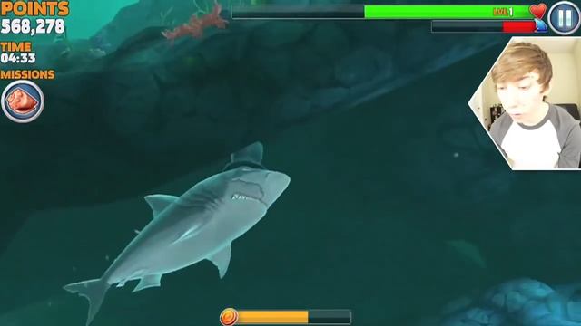 MEGALODON - Hungry Shark Evolution - Part 7 (iPhone Gameplay Video)