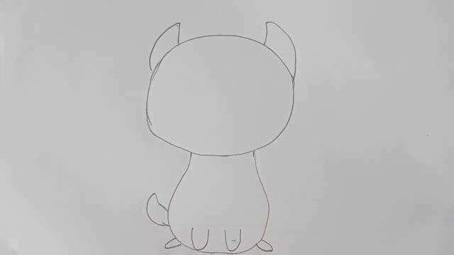 Как нарисовать милую кошку. How to draw a cat in easy way. смотреть онлайн