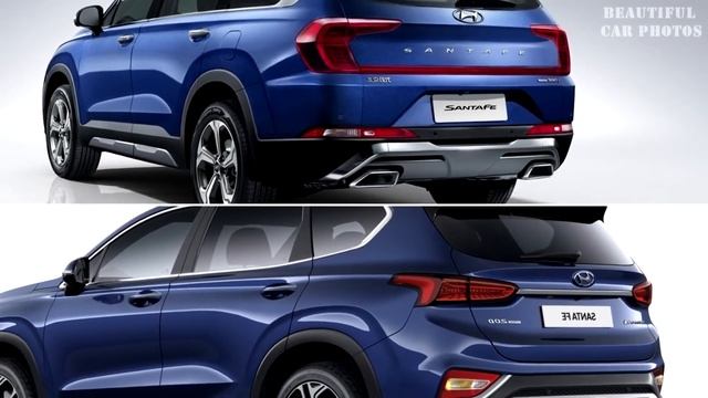 Hyundai Santa Fe redesigned the SUV’s rear end for the Chinese market | Beautiful car photos смотреть онлайн