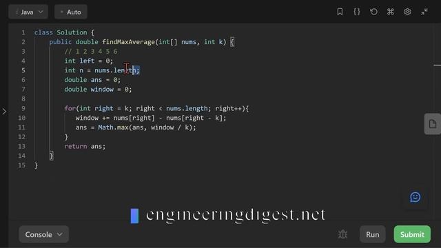 LeetCode 643: Maximum Average Subarray I - Solution and Explanation смотреть онлайн