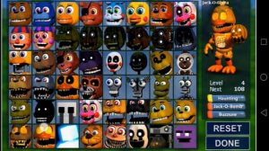 Все персонажи во FNAF WORLD на одройд