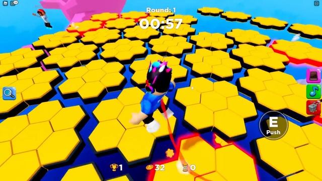 ROBLOX 'TA FALL GUYS OYNAMAK ! İNANILMAZ EĞLENCELİ ! SlipBlox / Roblox Türkçe смотреть онлайн