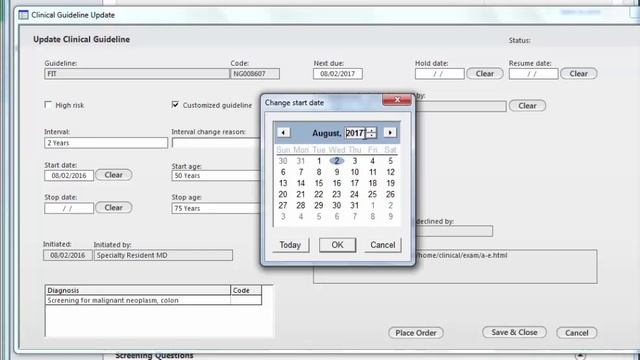 Clinical Guidelines - How to Update Intervals and Future Due Dates смотреть онлайн