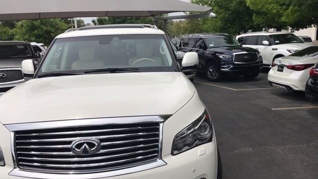 2014 INFINITI QX80 WHT E9751220 смотреть онлайн