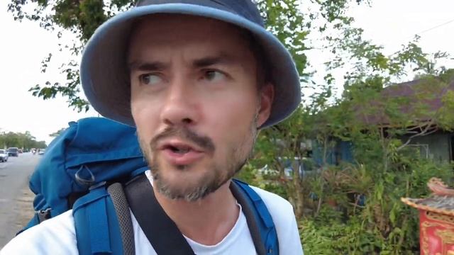21. Бомж трип с палаткой по Малайзии. Автостоп пешком. Снова ночую возле мечети. смотреть онлайн
