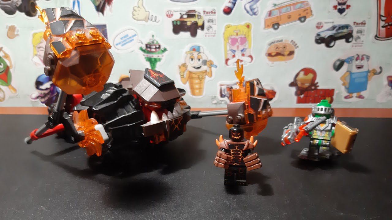Разрушитель МОЛТОРА от Лего / Обзор набора 2016 года | NEXO KNIGHTS! смотреть онлайн