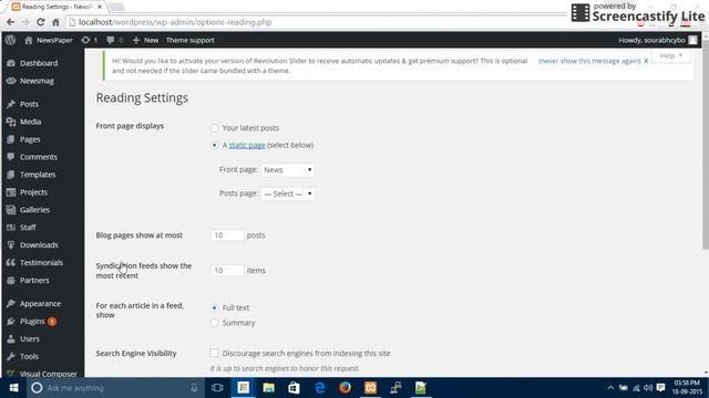 How to make front page static in WordPress смотреть онлайн