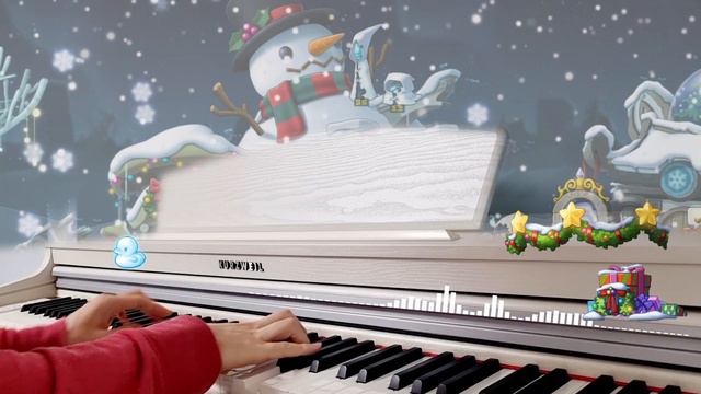 메이플스토리 Maplestory | 잔잔한 겨울에 듣기 좋은 "크리스마스의 여로 BGM (The Lake of Oblivion - Xmas ver.)" 피아노 커버 Piano смотреть онлайн
