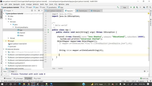 json data binding with jackson api смотреть онлайн