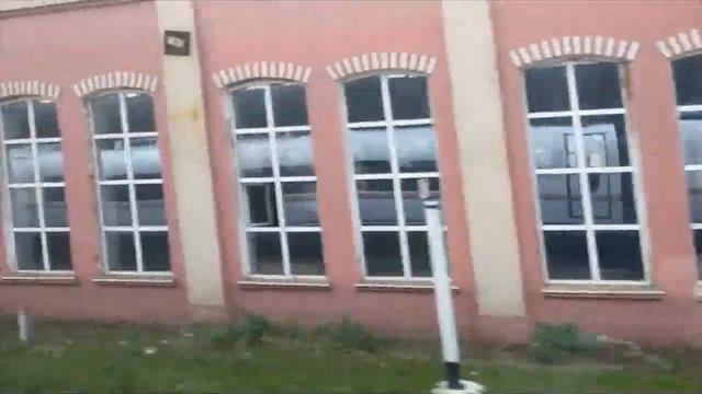 Прибытие в Тверь из окна поезда