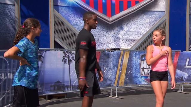 AMERICAN NINJA WARRIOR JUNIOR | Parkour Training Leads to ANWJ Course смотреть онлайн