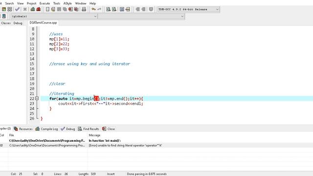 Maps in C++ | Maps vs Unordered maps | Coding for beginners | learn coding | DSA - 4 | in Tamil смотреть онлайн