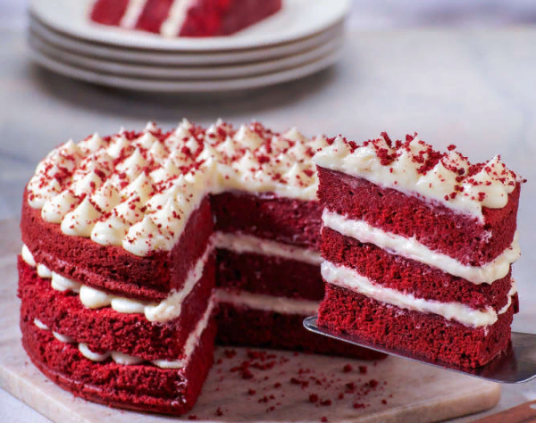 Торт "красный бархат" на сковороде. Торт без духовки.