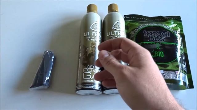 Bescheidenes Unboxing / Gas, BB,s und Tokyo Marui Breacher Gas Magazin смотреть онлайн