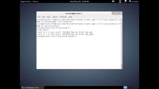 Instalación de Mysql CLuster 7.4.6 en Debian Wheezy 7.8 Parte 1 смотреть онлайн