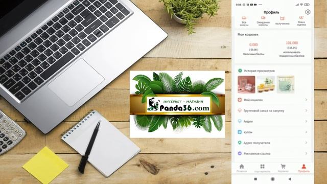Как зайти в личный кабинет интернет - магазина Panda36.com (Урок 2) смотреть онлайн