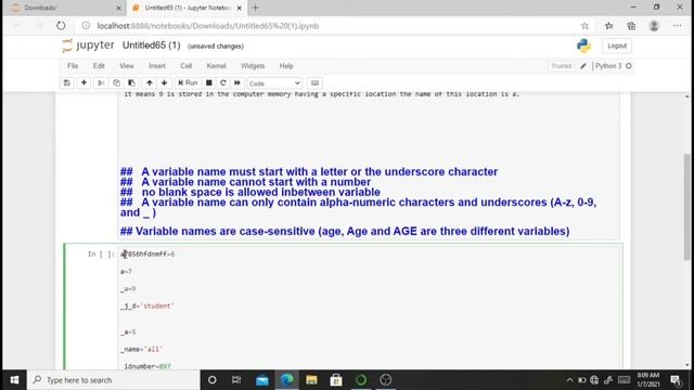 What is variable in python in hindi | urdu | rules of variable in python |. variable with CodeBench смотреть онлайн