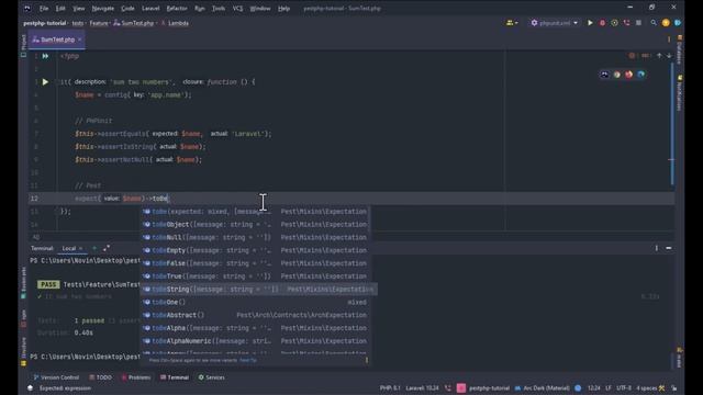 Pest PHP - What is the Expectations смотреть онлайн