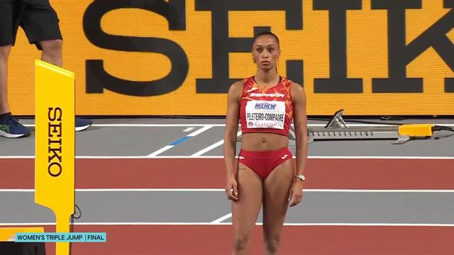 Легкая Атлетика Athletics World Indoor Championships Women's Triple Jump  FINAL 2024.03.03