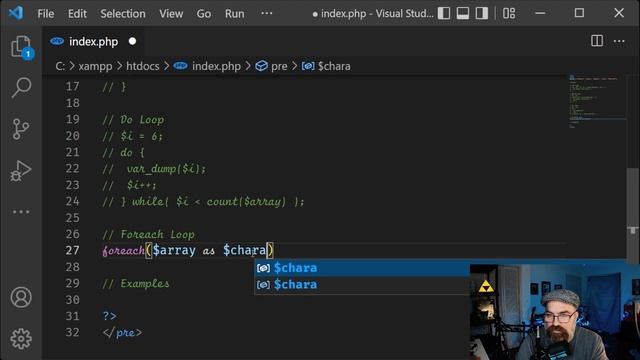 Part 5 PHP Tutorials - PHP 8 For, Foreach, Do, While Loops смотреть онлайн