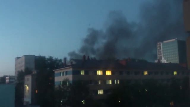 Пожар в Тюмени 280613 смотреть онлайн