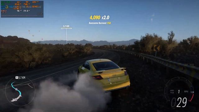 Forza Horizon 5 : RTX 3060 12GB + Ryzen 5600X : Ultra Graphics смотреть онлайн