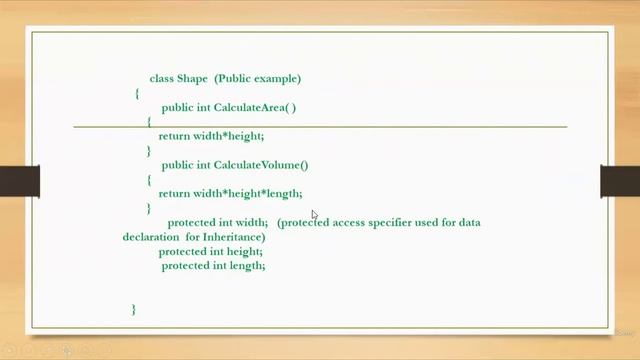 Object and class -Access Modifiers смотреть онлайн